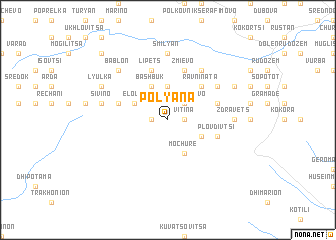 map of Polyana