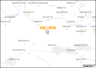 map of Polyana