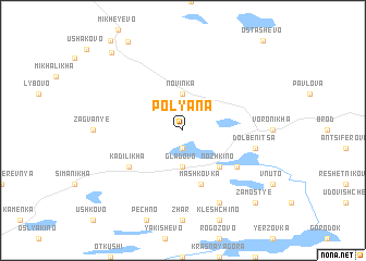 map of Polyana