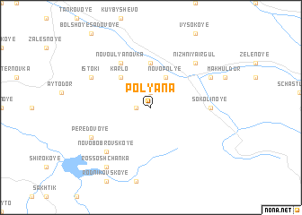 map of Polyana