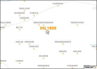 map of Polyana