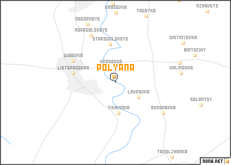 map of Polyana