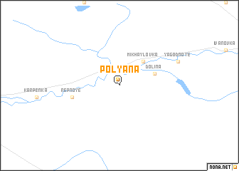 map of Polyana