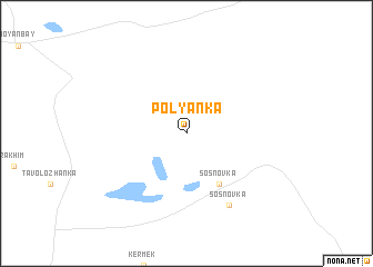 map of Polyanka