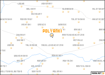 map of Polyanki