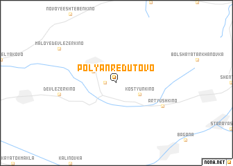 map of Polyan Redutovo