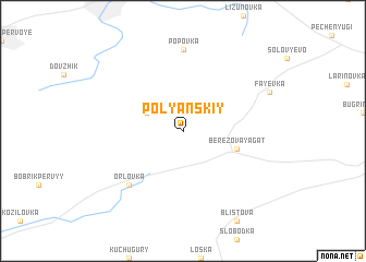 map of Polyanskiy