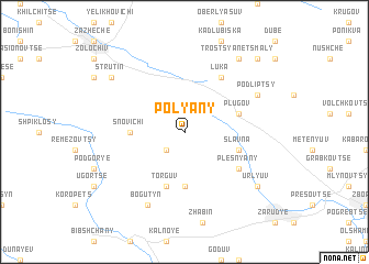 map of Polyany