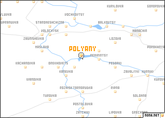 map of Polyany