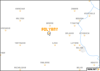 map of Polyany