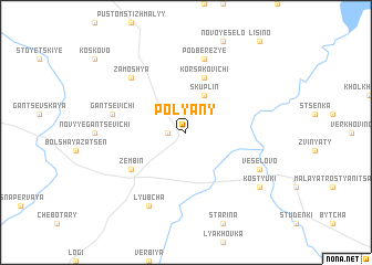 map of Polyany