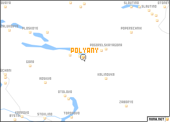 map of Polyany