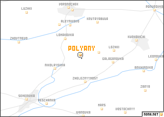 map of Polyany