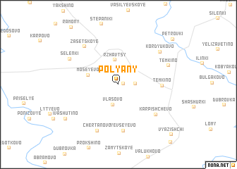 map of Polyany