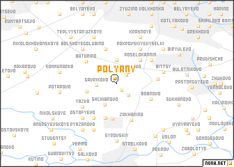 map of Polyany