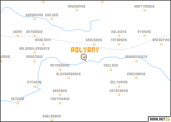 map of Polyany