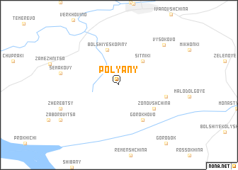 map of Polyany