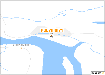 map of Polyarnyy