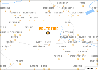 map of Polyatina