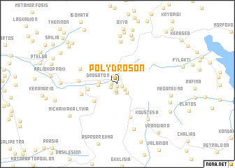 map of Polýdroson