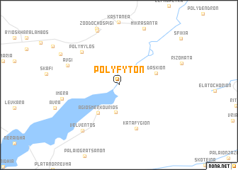 map of Polýfyton