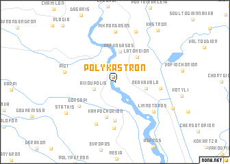 map of Polýkastron