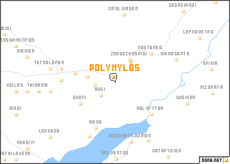 map of Polýmylos