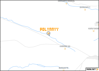 map of Polynnyy