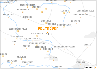 map of Polynovka