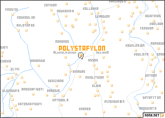 map of Polystáfylon