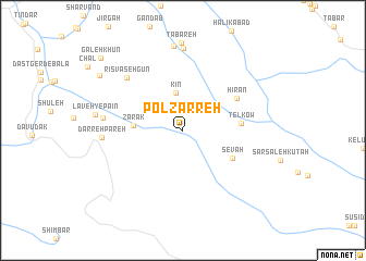 map of Pol Z̄arreh