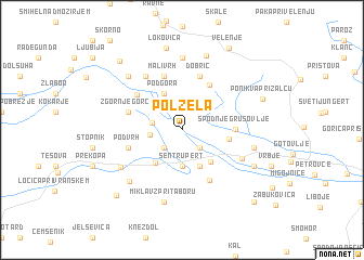 map of Polzela