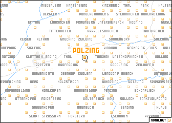 map of Polzing