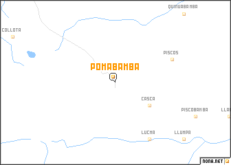 map of Pomabamba
