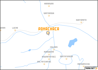 map of Pomachaca