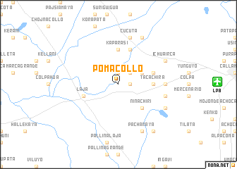 map of Pomacollo