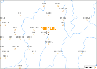 map of Pomalal