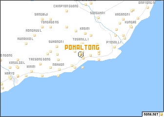 map of Pomal-tong