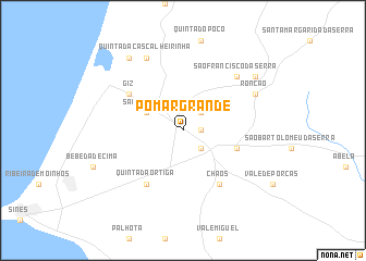 map of Pomar Grande