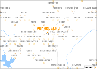 map of Pomar Velho