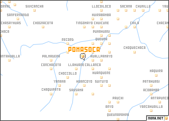 map of Pomasoca