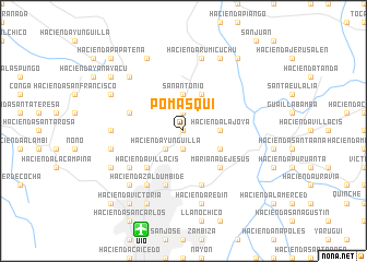 map of Pomasqui