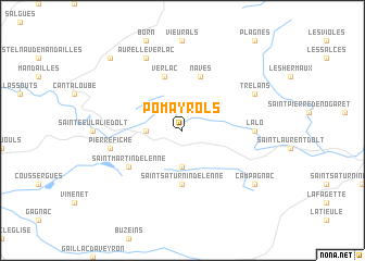 map of Pomayrols