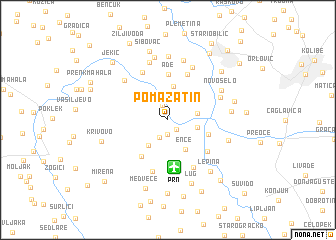 map of Pomazatin