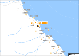 map of Pombalowo