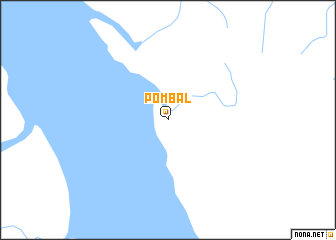 map of Pombal