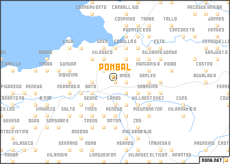 map of Pombal