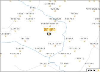 map of Pomedʼ