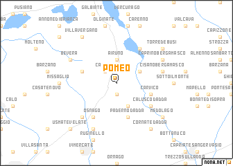 map of Pomeo