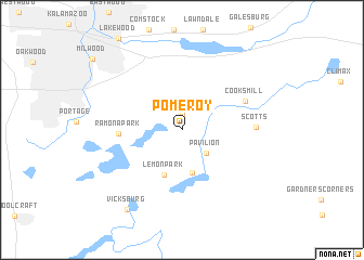 map of Pomeroy